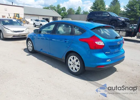 2012 Ford Focus Se из США, поврежденный, VIN 1FAHP3K26CL341037